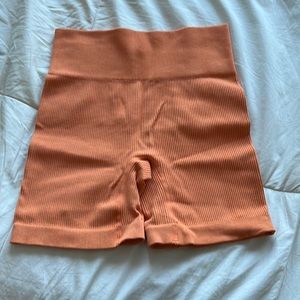 Seamless workout shorts